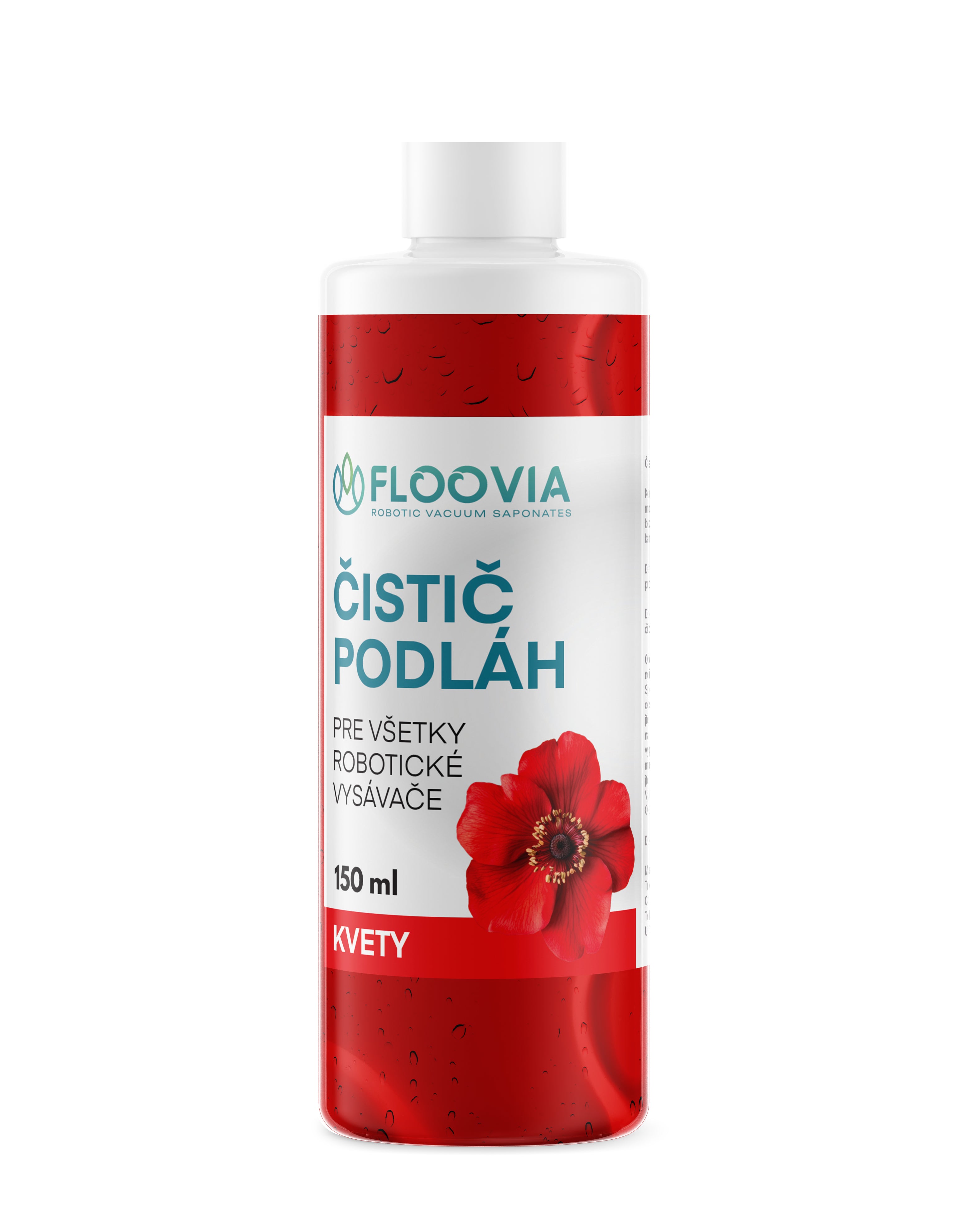 Floovia čistič podlah 150 ml – lahvička s čisticím prostředkem