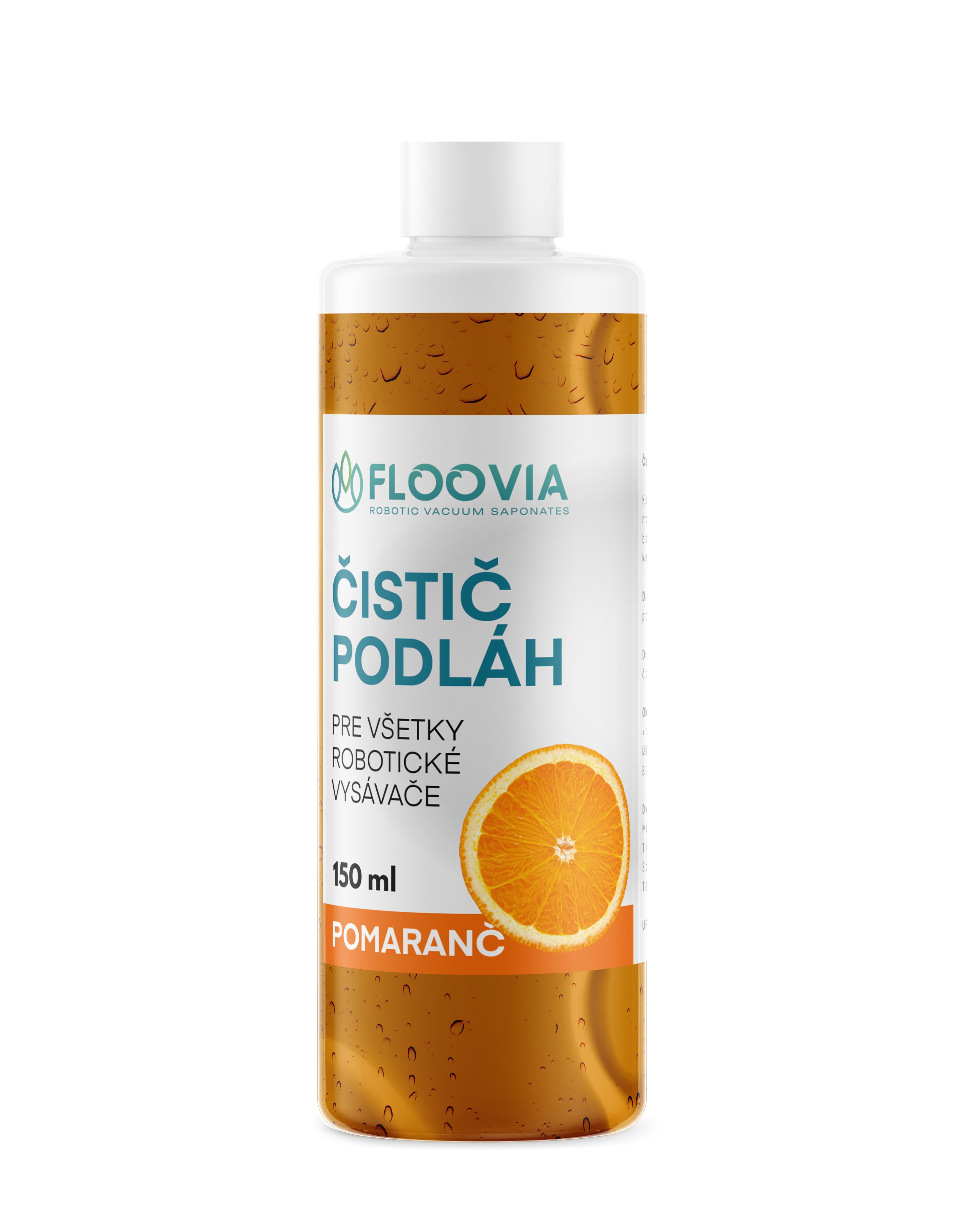 Floovia čistič podlah 150 ml – použití v robotickém vysavači