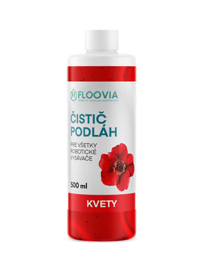 Floovia čistič podlah 500 ml – lahvička s čisticím prostředkem